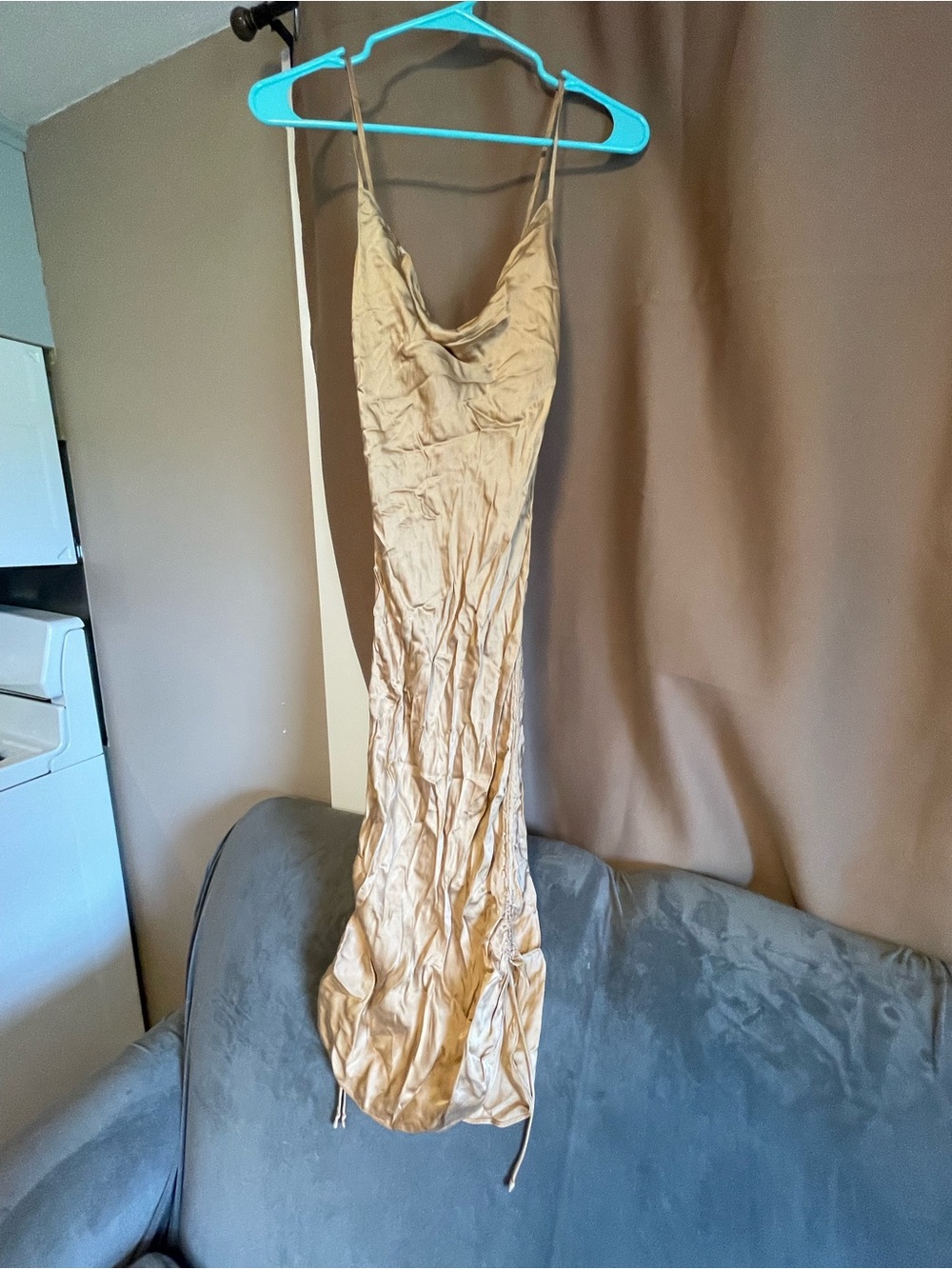 Wilfred by Aritzia Ruched Slip Dress